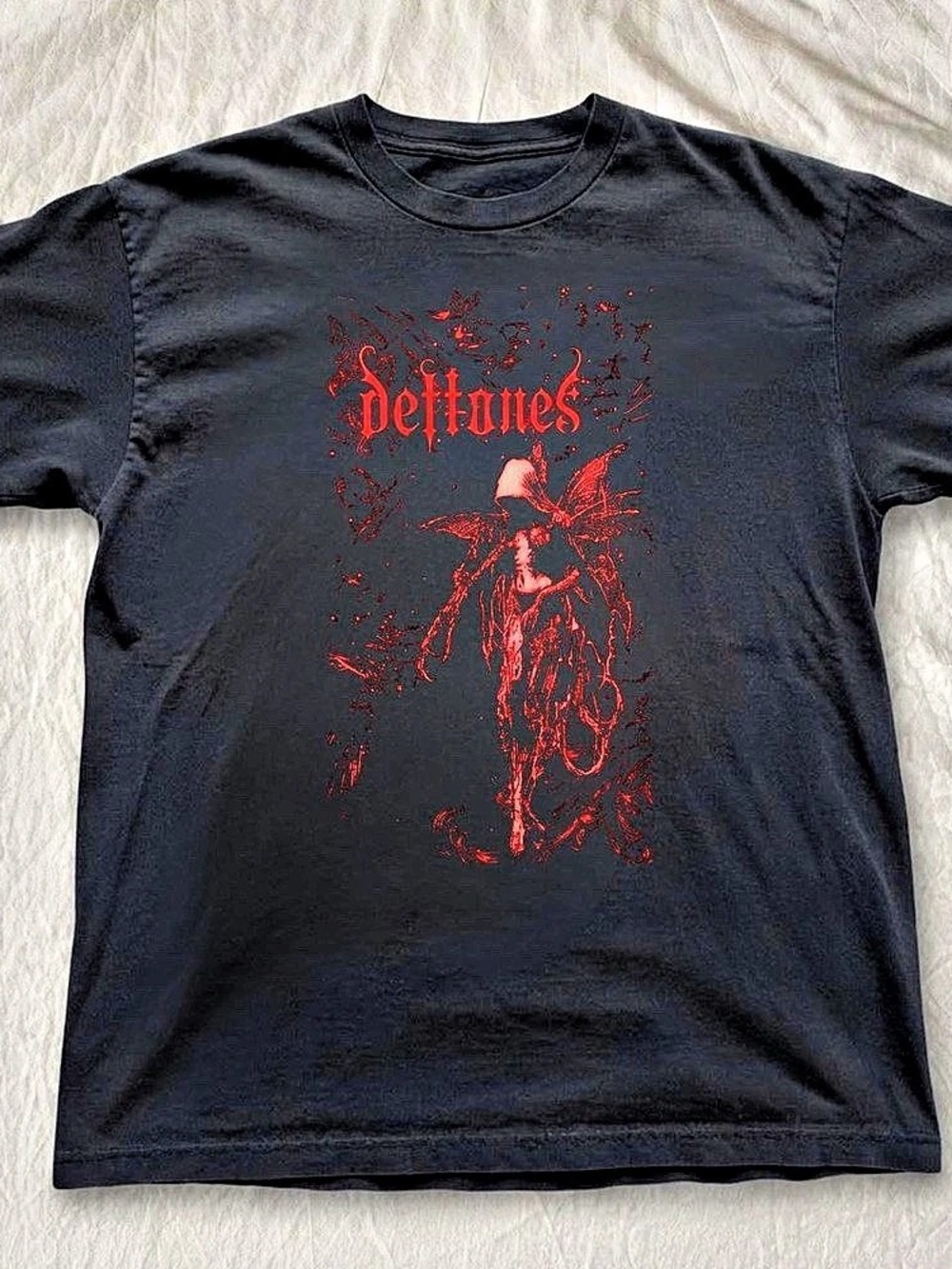 Deftones Graphic Tee in Black